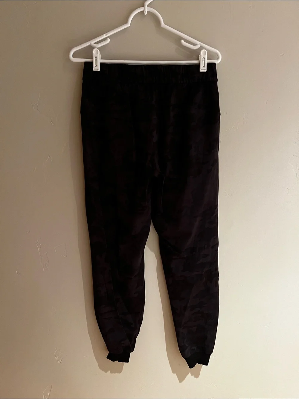 Lululemon Black Camouflage Jogger Pants